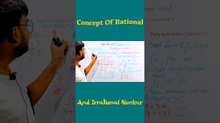 Concept Of Rational And Irrational Number [upl. by Airogerg]