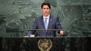 FULL SPEECH Trudeau addresses UN General Assembly [upl. by Eentruoc]