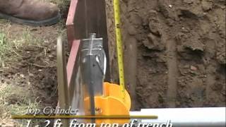 Aluminum Hydraulic Shoring Installation  TrenchTech Inc Trench Shoring Solutions [upl. by Javler]