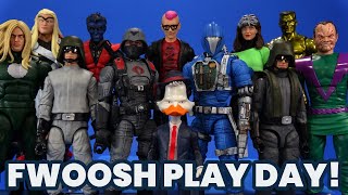 Fwoosh Play Day Customs 3D Prints Third Party and Official Items for a 6inch Display 042023 [upl. by Ettevol]