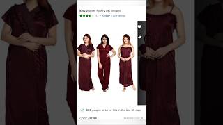 Women Nighty Set flipkart nighty nightdresses womensfashion everyone [upl. by Doughman408]