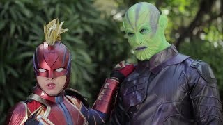 Funny Behind the Scenes of Captain Marvel Fan Film by Chris Cantada Force [upl. by Hassin]