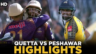 Highlights  Exhibition Match  Quetta Gladiators vs Peshawar Zalmi  HBL PSL  MI2A [upl. by Radcliffe]