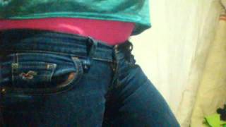 Dark size 00 Hollister jeans tight lil clip [upl. by Shir]