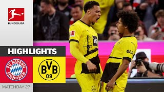 Adeyemi amp Ryerson Secure Win In TopMatch  FC BayernBorussia Dortmund 02  Highlights  MD 27 [upl. by Francyne]