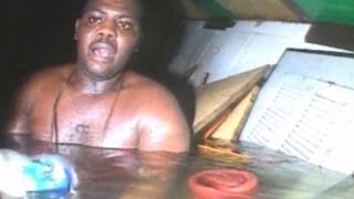 Harrison Okene Moment divers find man alive in sunken ship off Nigerian coast [upl. by Ydolem]