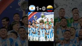 🔴Argentina VS Colombia 10 Final de la COPA AMERICA 2024 😁 joscuby Shorts [upl. by Weig912]