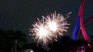 FIREWORKS  Busch Gardens The Tampa Channel is live [upl. by Atinra]