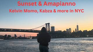 Sunset amp Amapiano in NYC 2024  Soulful Amapiano  Kelvin Momo Mordecai Babalwa M Kabza Maradona [upl. by Mcgrath]