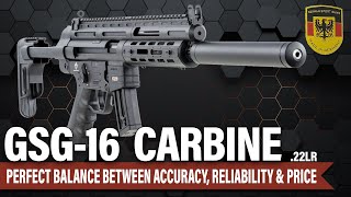 GSG16 Carbine 22LR Review [upl. by Hadlee]