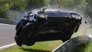 Nordschleife 2014 Big Crash amp Fail Compilation Nürburgring Touristenfahrten VLN 24H Rallye [upl. by Melania]