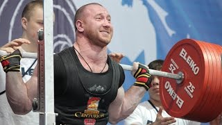 Russian Powerlifting Nationals  2015 93 kg Leaders [upl. by Ominorej]