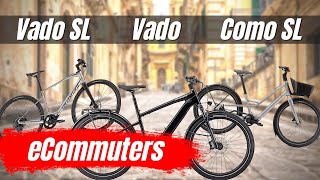 Specialized eCommuters QUICK TEST  Vado vs Vado SL vs Como SL [upl. by Timoteo288]