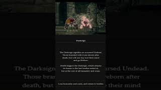 descriptshorts darksign darksouls [upl. by Leede]