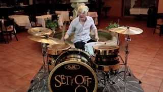 Set It Off  Kill The Lights Maxx Danziger Drum Playthrough [upl. by Grobe]