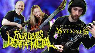 4 Levels of Death Metal Sylosis Ft Josh Middleton [upl. by Kuo]