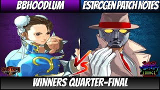 3rd Strike Winners QtrFinal BBHoodlum vs Estrogen Patch Notes [upl. by Launame]