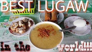 BEST LUGAW in the world l How to eat Lugaw [upl. by Aiveneg]