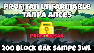 Bisa Profitan Unfarmable Tanpa Set Rata Kanan  Growtopia Indonesia [upl. by Airt411]