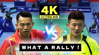 4K50FPS Lin Dan vs Chen Long  2016 China Badminton Super League Highlights [upl. by Lavona]