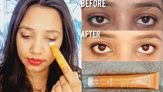 Lakme 9to5 Vitamin C Under Eye Gel BenefitsIngredientsResultsBeauty Tips By Mahira [upl. by Mersey352]