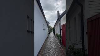 Halmstad  Sweden  Narrow Road travel sweden [upl. by Kasper]