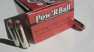 Ammo Test  357 Mag Glaser PowR Ball [upl. by Suidaht]