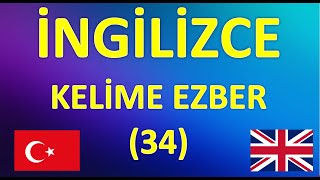 İNGİLİZCE KELİME EZBER34 [upl. by Nide]