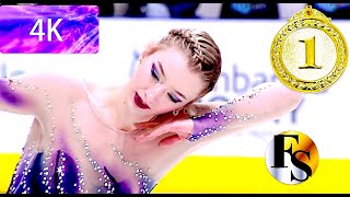 Amber GLENN🇺🇸🥇Free Skate 2024 ISU Lombardia Trophy 🏆 ATV4K [upl. by Annairba]