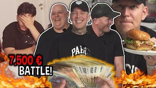 Der BESTE Burger GEWINNT 7500 € 😱💰 XXL ZuschauerKochbattle mit Bernd amp Holle  MontanaBlack IRL [upl. by Ramad]