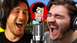 Schlatt and Markiplier Start a Podcast [upl. by Uwton998]