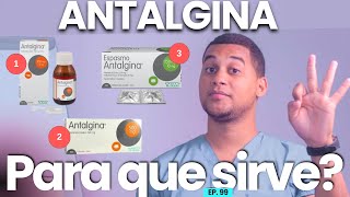 ANTALGINA PARA QUE SIRVE  3 COSAS [upl. by Kizzie]