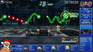 Theatrhythm Final Bar Line  The Chase FFVII Supreme Perfect Chain [upl. by Lacombe208]