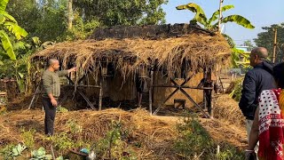 আগুন লেগে সব পুড়ে গেল  ঠাকুরদাদা যাওয়ার কিছুদিন পরেই এরকম হলো [upl. by Nyrtak]