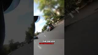 Crazy Driver Hits Biker and Pays For It [upl. by Adnalro317]