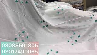 Special White hand embroidered collection [upl. by Akeemat]