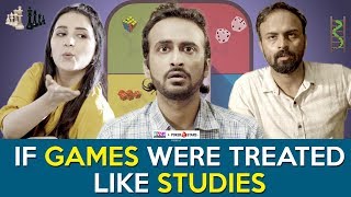 If Games Were Treated Like Studies  Ft Abhinav Anand  Bade  RVCJ [upl. by Yerhpmuh956]