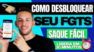 Como LIBERAR E SACAR FGTS BLOQUEADO  Receba em MINUTOS Passo a Passo FÁCIL 2024 [upl. by Zahc499]