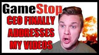 Gamestop CEO FINALLY Addresses My Videos  Gamestop Chronicles  Here We Go [upl. by Lemhar]