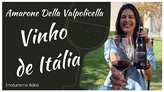 Amarone Della Valpolicella o Vinho Italiano do Vêneto  ENOTURISMO [upl. by Nassah]