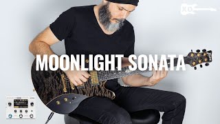 Ludwig Van Beethoven  Moonlight Sonata 1st Movement  Electric Guitar Cover by Kfir Ochaion [upl. by Maxie353]