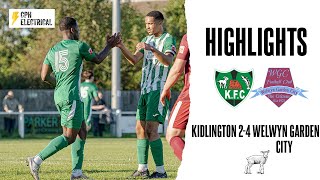 HIGHLIGHTS  KIDLINGTON 24 WELWYN GARDEN CITY  Southern League Division One Central [upl. by Husain]