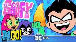 Teen Titans Go En Español  Pizza Responsable  DC Kids [upl. by Gnap]