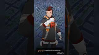 Defeating Team Rocket Leader Arlo pokemon pokemongo [upl. by Sukhum764]