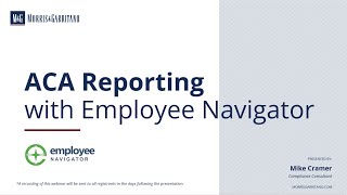 ACA Reporting with Employee Navigator 2024 [upl. by Sulrac]