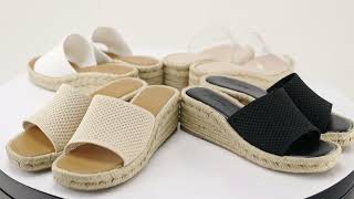 Arromic Espadrilles Wedge Platform Sandals [upl. by Ines]