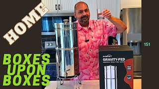 OEMIRY OMCF505 Gravity Fed Water Filter Review Filter your own water and save [upl. by Nivram]