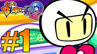 Super Bomberman R 2 Gameplay Walkthrough Part 1 [upl. by Holds]