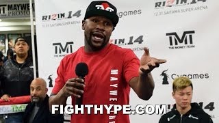 MAYWEATHER RESPONDS TO CANELO CALLING HIM OUT FOR REMATCH SAYS quotHE HAD HIS CHANCEquot [upl. by Anairuy]