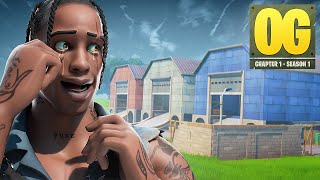 I PLAYED SOLO VS SQUADS IN OG FORTNITE [upl. by Aihsined171]